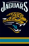 Jacksonville Jacguars 2-sided Appliqued Banner