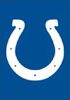 INDIANAPOLIS COLTS APPLIQUED GARDEN FLAG
