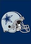 DALLAS COWBOYS APPLIQUED GARDEN FLAG