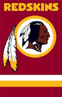 Washington Redskins Appliqued 2-sided Banner