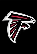 ATLANTA FALCONS APPLIQUED GARDEN FLAG