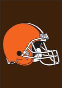 CLEVELAND BROWNS APPLIQUED GARDEN FLAG