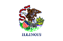 ILLINOIS STATE FLAG