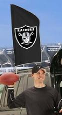 Oakland Raiders Tailgate Flag