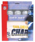 San Diego Chargers Golf Balls and Towel