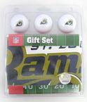 St Louis Rams Golf Balls & Towel