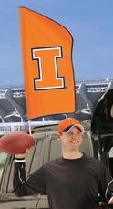 Illinois Tailgate Flag