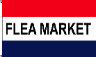 Flea Market Red White Blue Flag