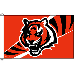 CINCINNATI BENGALS 3 X 5 FLAG