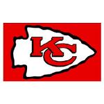KANSAS CITY CHIEFS 3 X 5 FLAG