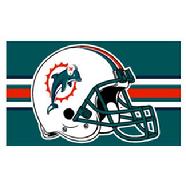 MIAMI DOLPHINS 3 X 5 FLAG