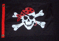 One Eyed Jack 12 x 18 Pirate Flag